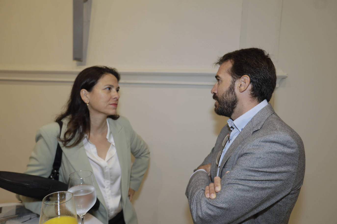 Cristina González y José Viñas