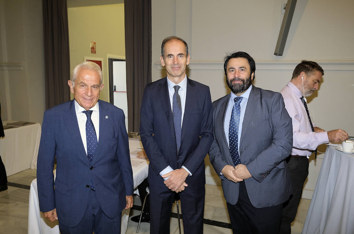 Antonio Pascual, Mariano Peláez y Moisés Martínez