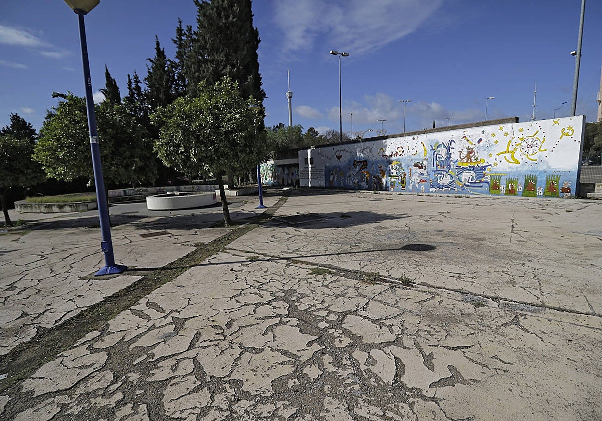 Imagen actual de la zona de Puerta Barqueta