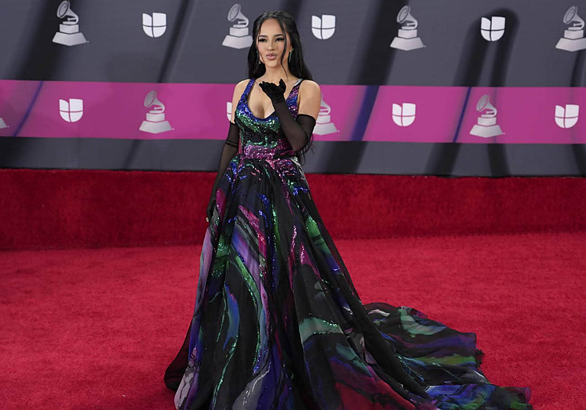 Becky G, en la gala de los Grammy latinos 2022