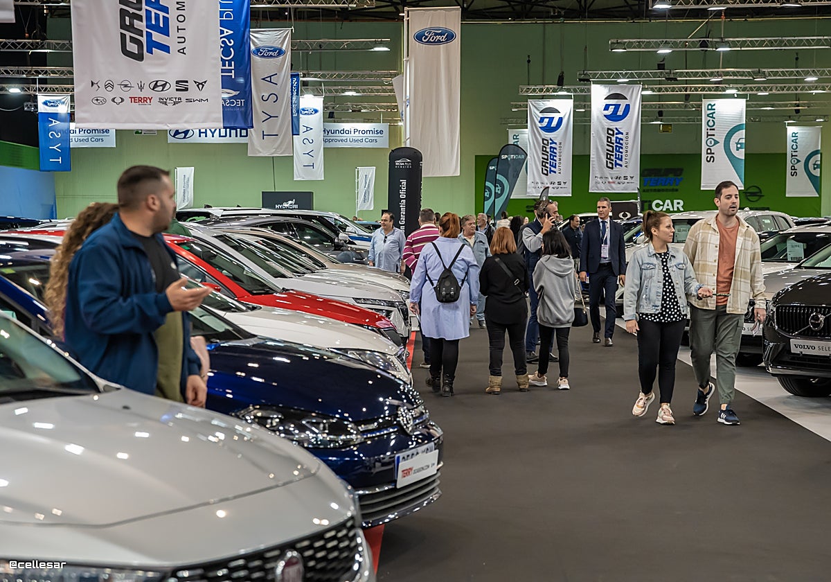 Visitantes del Salón del Motor