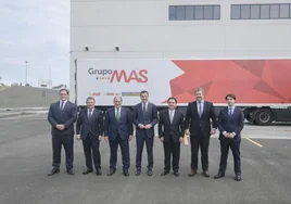 En imágenes, inauguración del nuevo centro logístico del Grupo MAS en Sevilla
