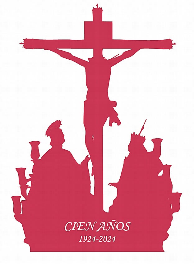 Logotipo del centenario de la marcha 'Pasan los Campanilleros