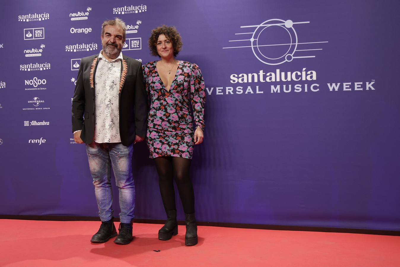 Muchos artistas acudieron a la Plaza de España para ver la gala 'El Flamenco es universal'