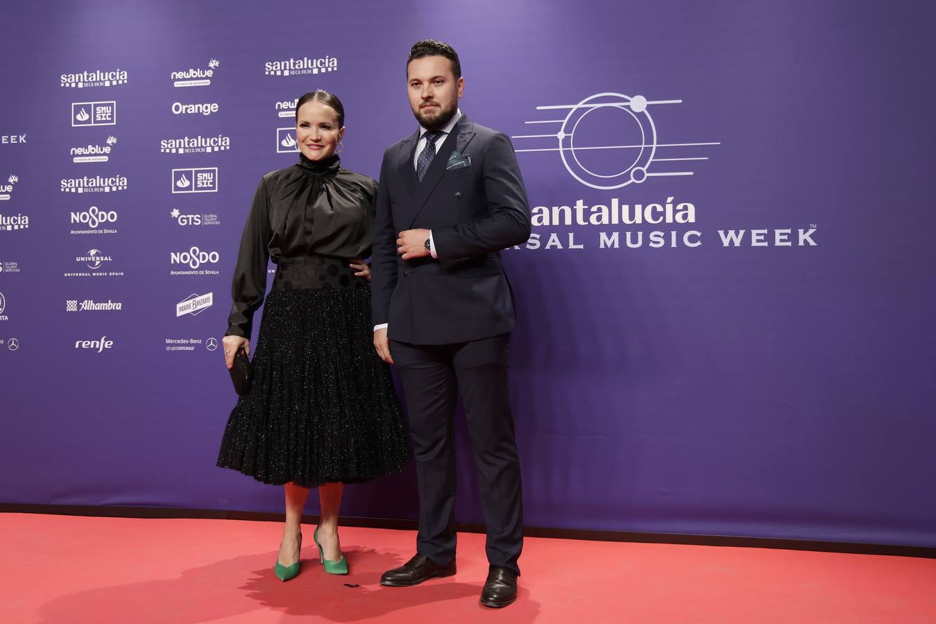 Muchos artistas acudieron a la Plaza de España para ver la gala 'El Flamenco es universal'