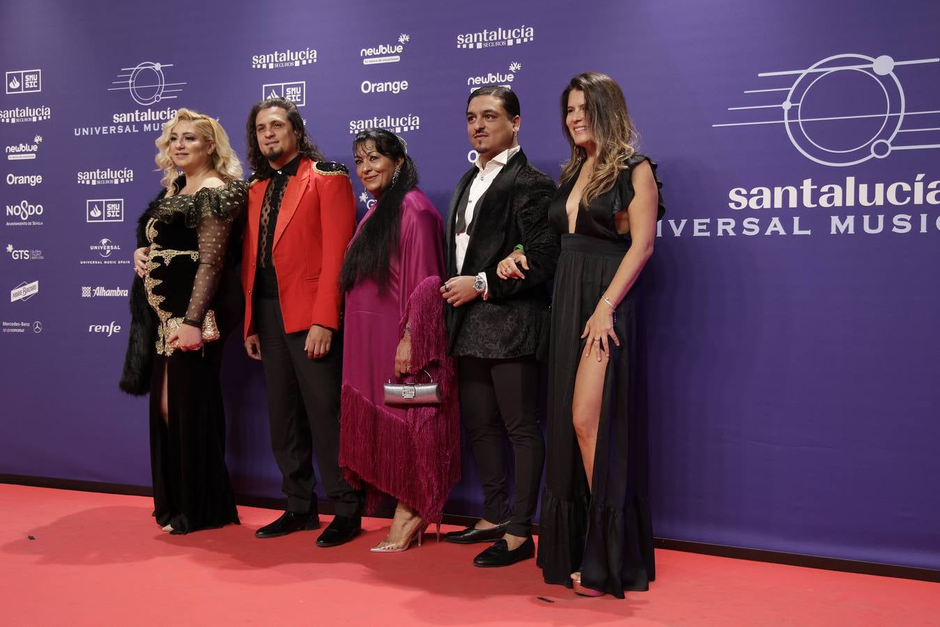 Muchos artistas acudieron a la Plaza de España para ver la gala 'El Flamenco es universal'