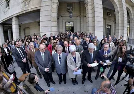 Los jueces de Sevilla se concentran este martes contra la amnistía pactada por Pedro Sánchez y Puigdemont