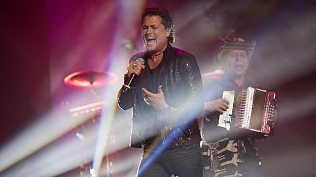 Carlos Vives, en los Premios Ondas en Fibes en 2017