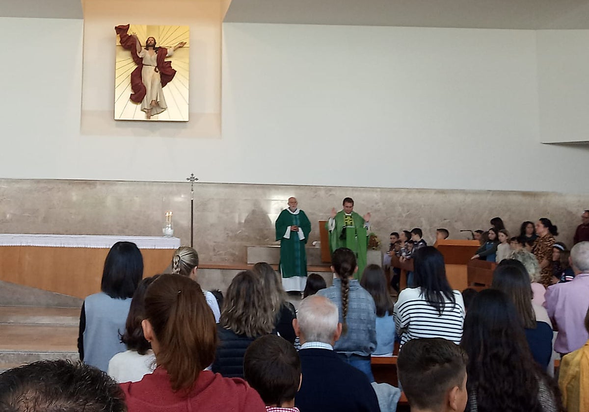 Misa de los niños en la Parroquia de la Ascensión