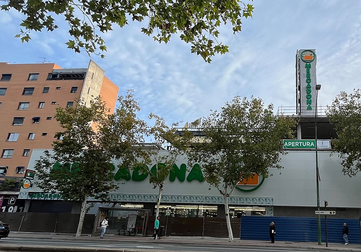 Un supermercado de Mercadona en Sevilla capital