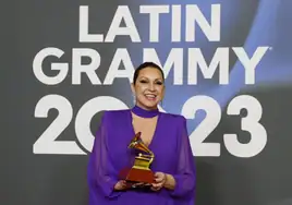 Niña Pastori reivindica el flamenco tras el premio conseguido en los Grammy Latinos