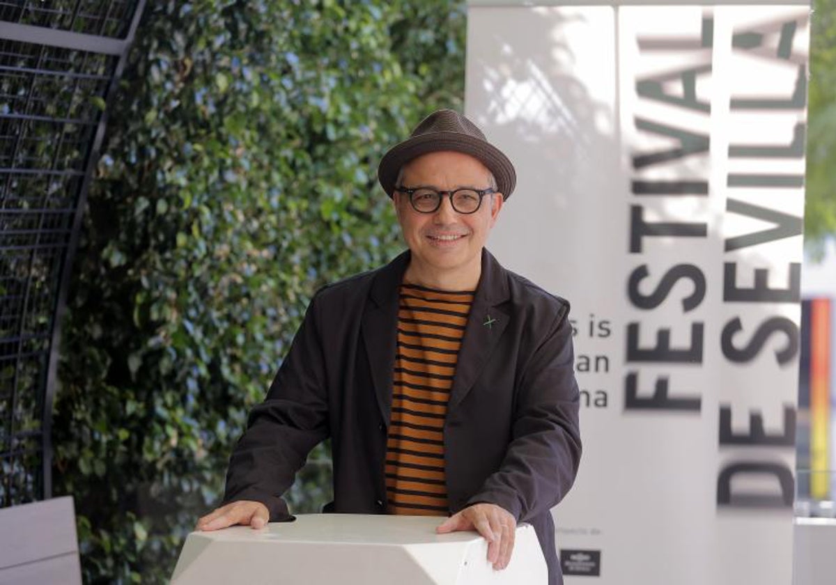 Pablo Berger durante su estancia en el Festival de Cine Europeo de Sevilla