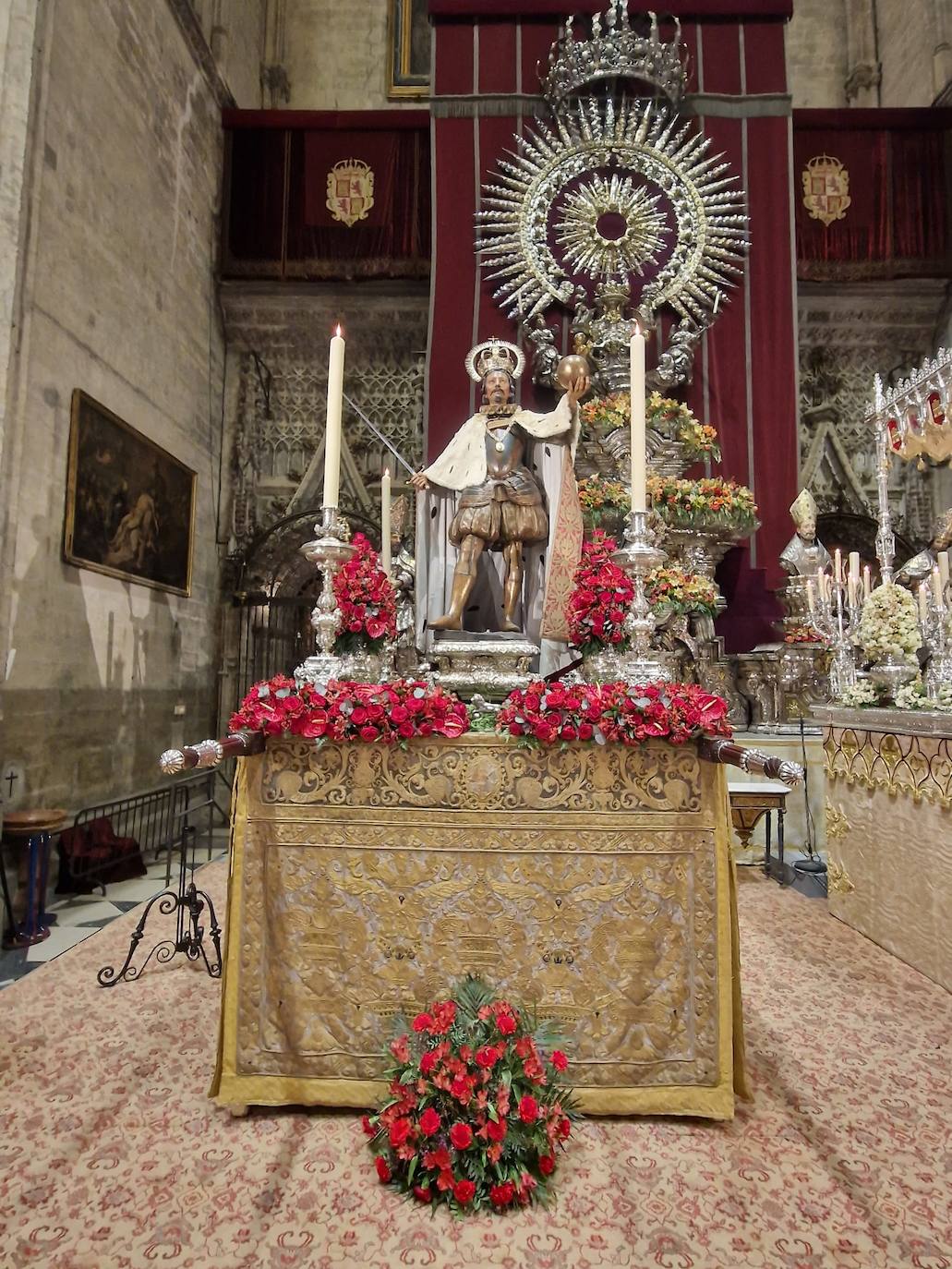 La procesión extraordinaria de la Virgen de Valme y San Fernando recorre Sevilla