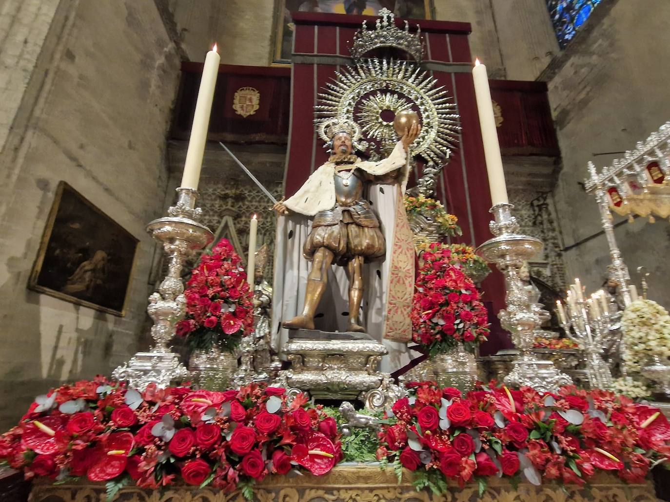 La procesión extraordinaria de la Virgen de Valme y San Fernando recorre Sevilla