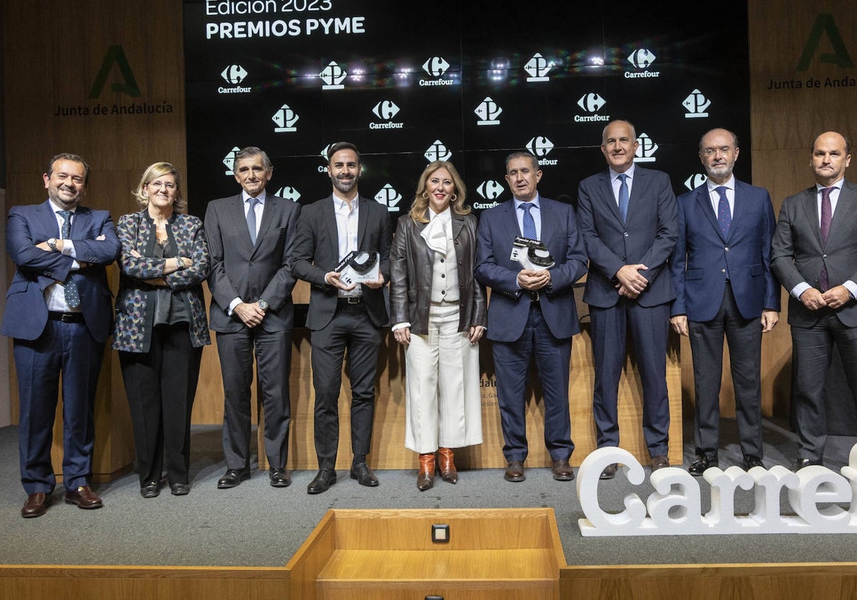 La entrega de premios de Carrefour