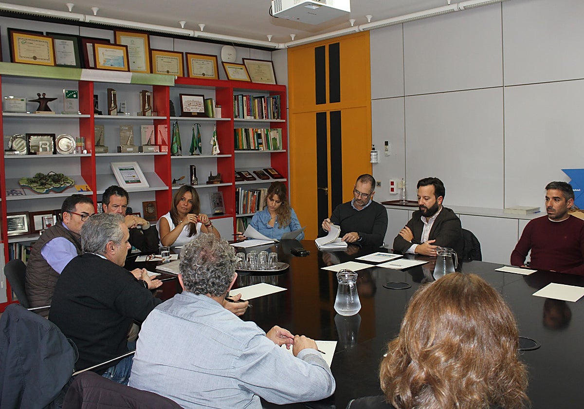 Imagen de una de las reuniones mantenidas