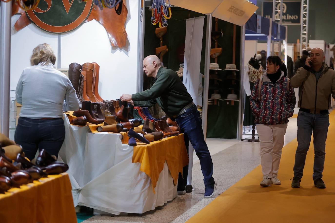 Preparativos para el SICAB en el Palacio de Congresos y Exposiciones de Sevilla