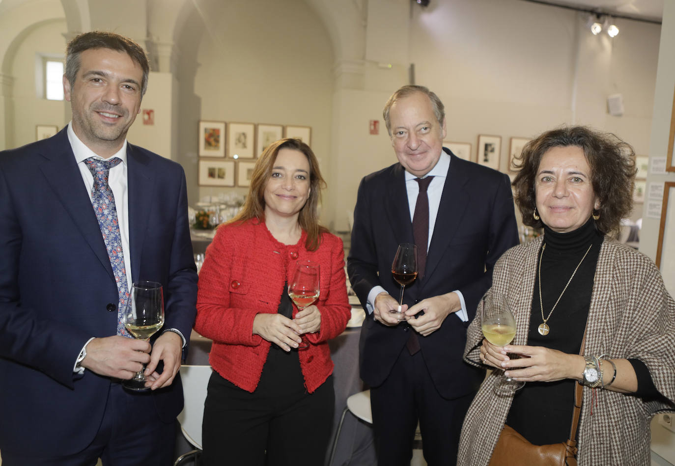 Juan Valdés, Virginia Zafra, Álvaro Rodríguez Guitart y Fátima Rodríguez