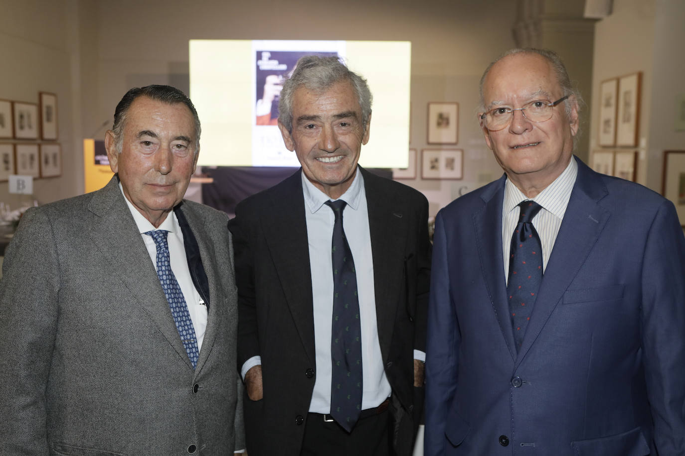 Antonio Gallego, José María Pacheco y Álvaro Ybarra