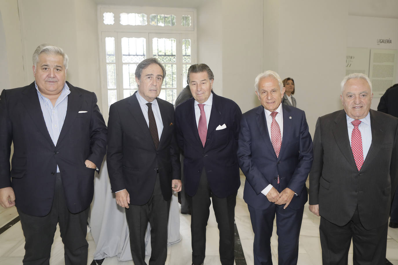 Antonio Martin, Ricardo Pumar, José Pérez, Antonio Pascual y Manuel Contreras