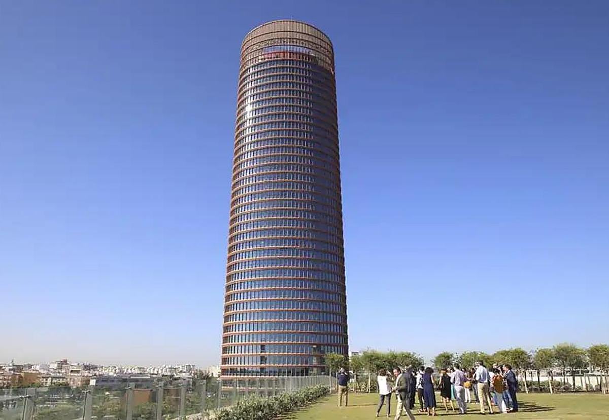 Imagen del rascacielos Torre Sevilla