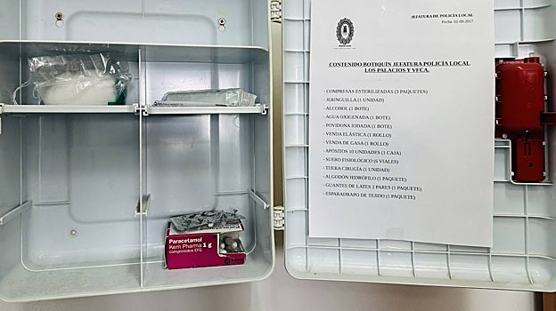Botiquín de la Jefatura de Policía Local de Los Palacios y Villafranca