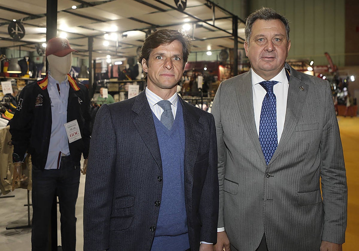 Julián López 'El Juli' y Carlos Domecq, este miércoles en Sicab