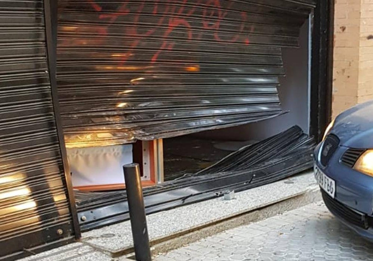 Un robo en Sevilla con el método de alunizaje