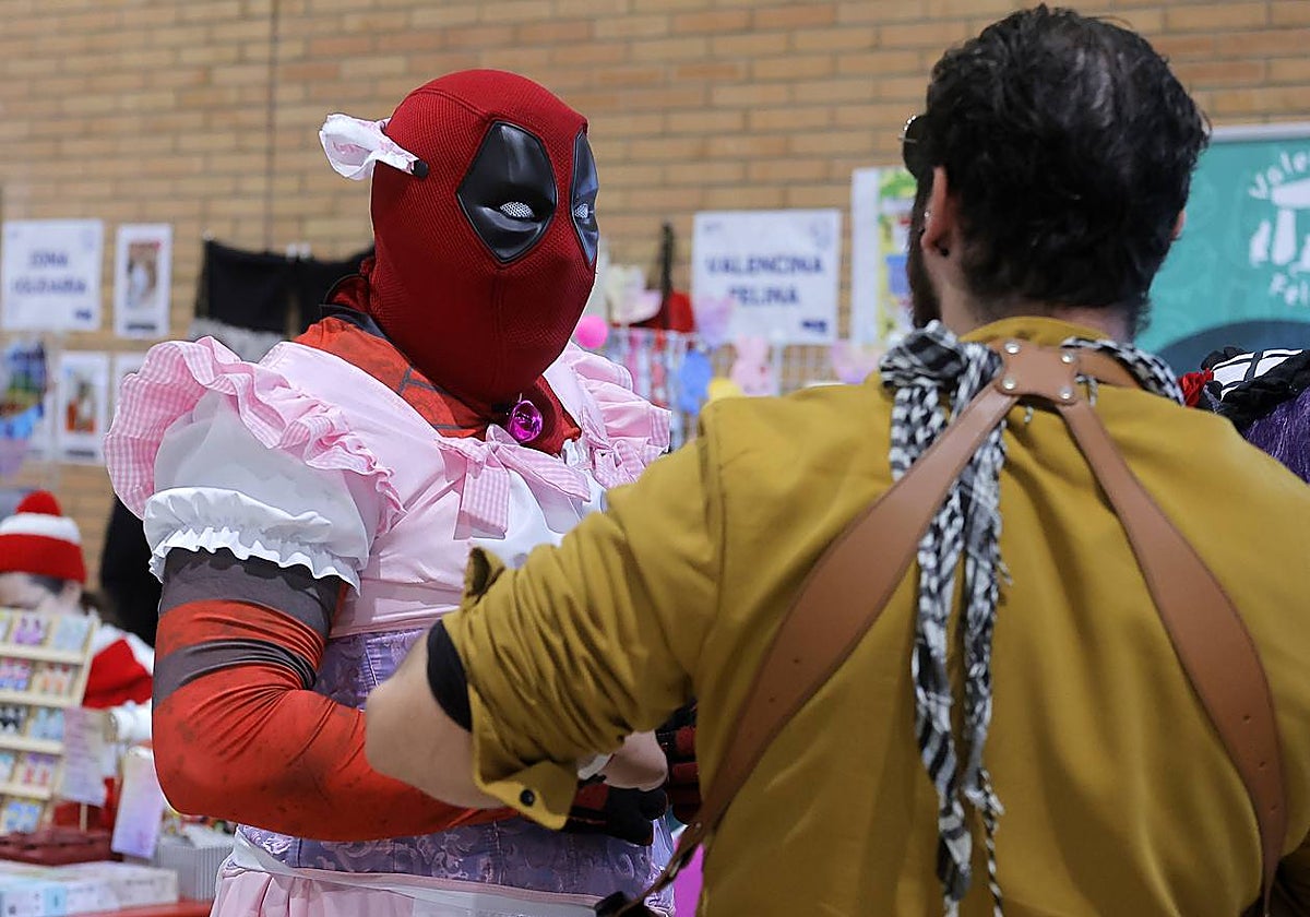 Asistentes a la primera jornada del Mangafest