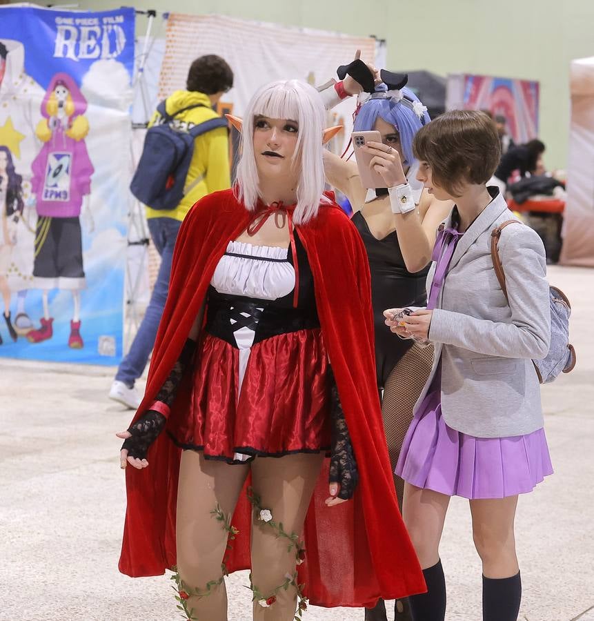 Asistentes a una nueva edición del Mangafest en Fibes