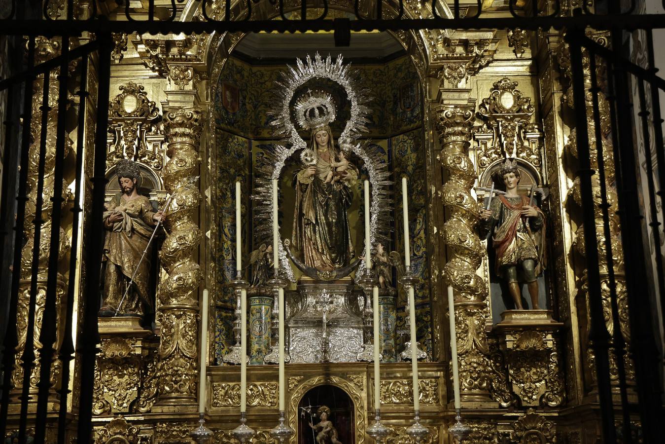 La parroquia de la Magdalena luce ya todo su patrimonio histórico y artístico