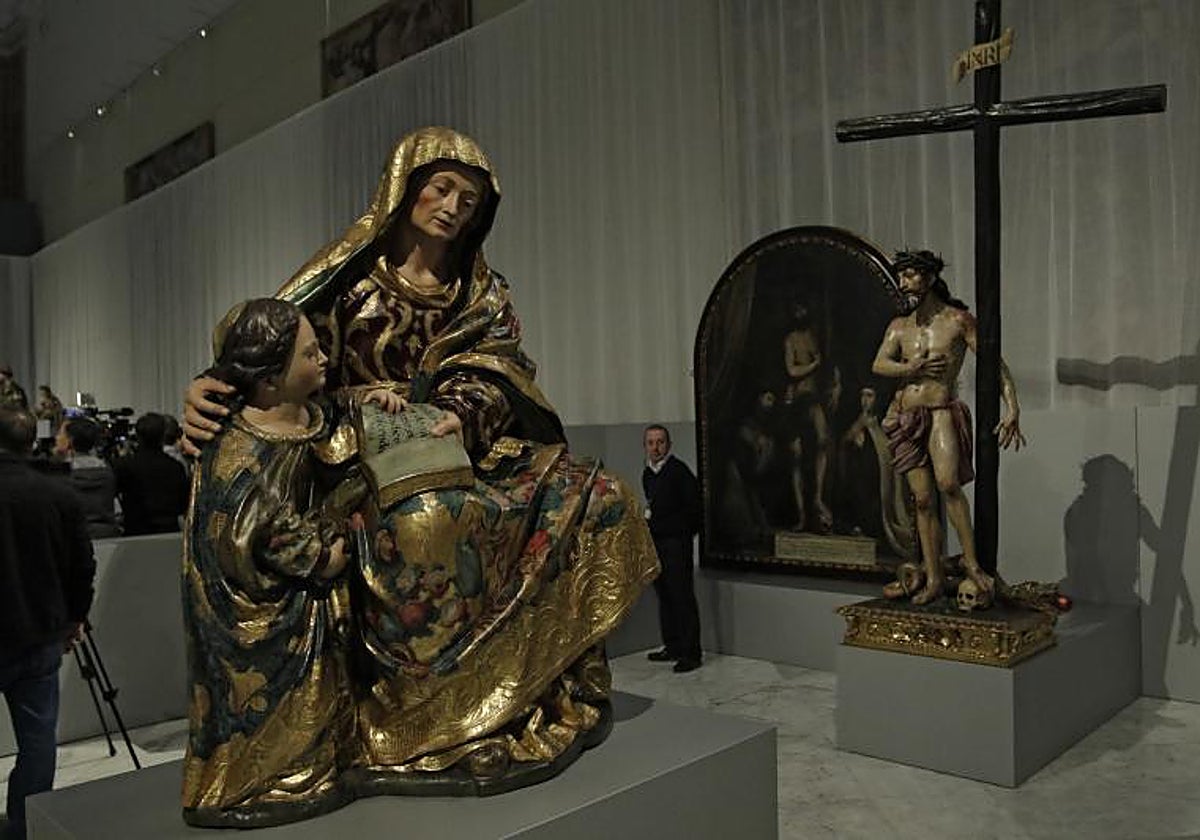Imágenes de la exposición de Pedro Roldán en el Museo de Bellas Artes de Sevilla