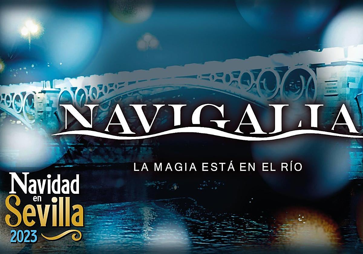 Así ha sido el estreno de Navigalia, el mapping navideño de Sevilla