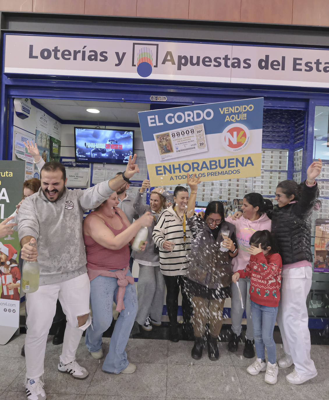 El Gordo de la Lotería de Navidad 2023 deja 60 millones de euros en Écija