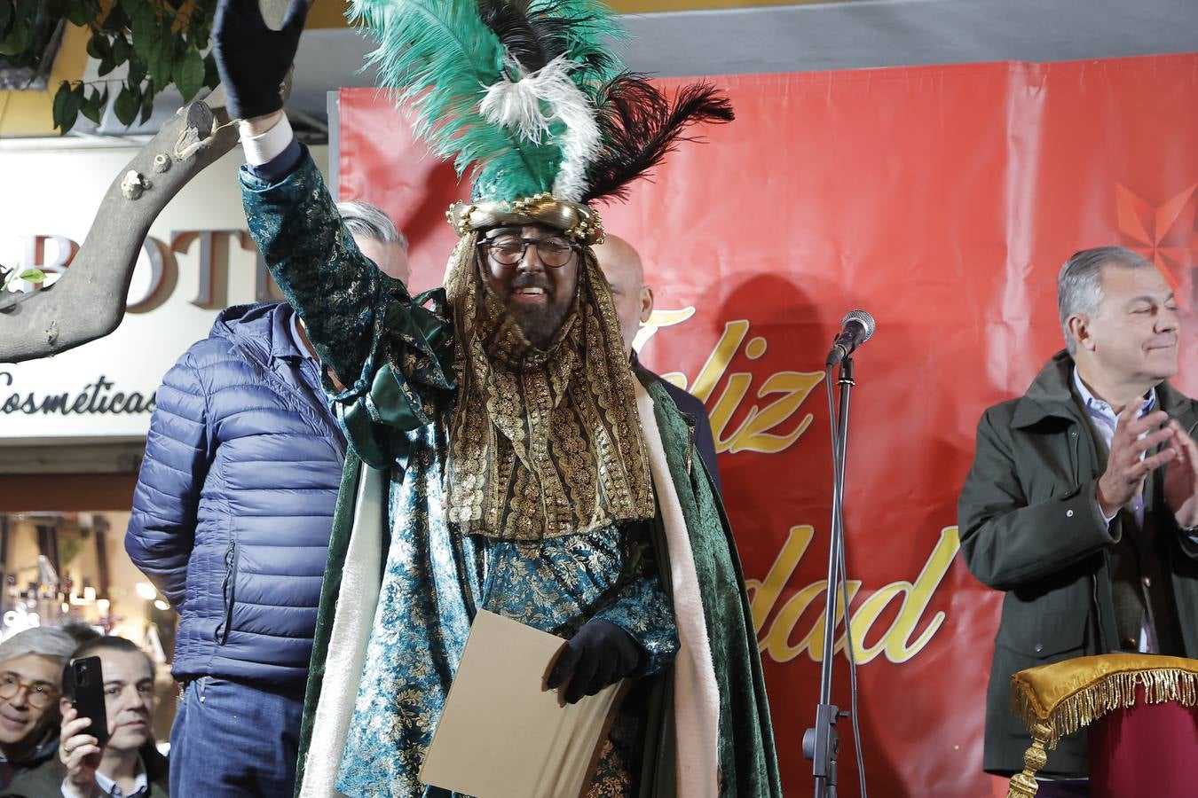 El barrio de Los Remedios se echó a la calle para acompañar al Heraldo en su visita a la ciudad