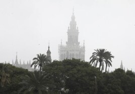 La niebla deja unas bonitas estampas en Sevilla el último día del año