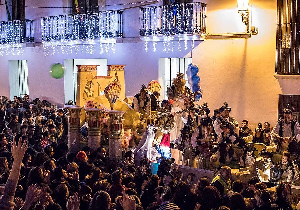 Un momento de la Cabalgata de Reyes Magos de Estepa de 2023