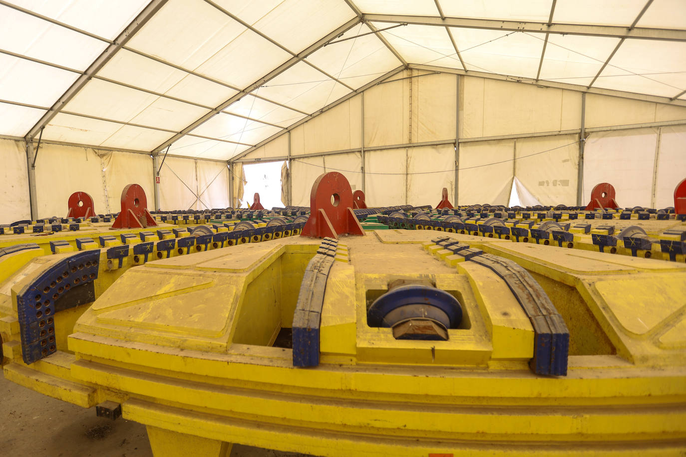 La tuneladora de la SE-40 tras once años esperando en Coria la obra