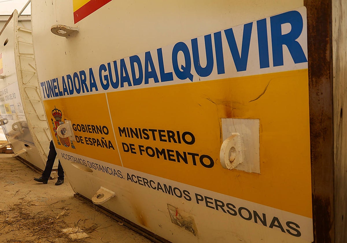 La tuneladora de la SE-40 que se compró por 37 millones para hacer la obra