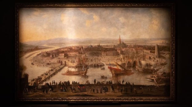 'Vista de Sevilla', anónimo del año 1660 y obra maestra del Centro Velázquez