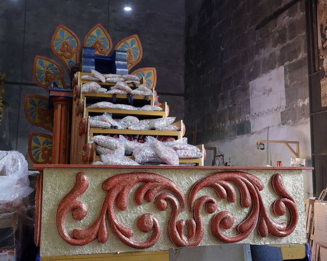 Carroza 'Diosa Palas Atenea'