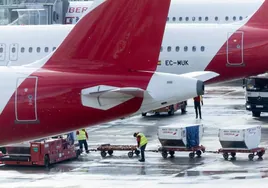 Iberia cancela 58 vuelos hasta el lunes en los aeropuertos andaluces por la huelga de trabajadores
