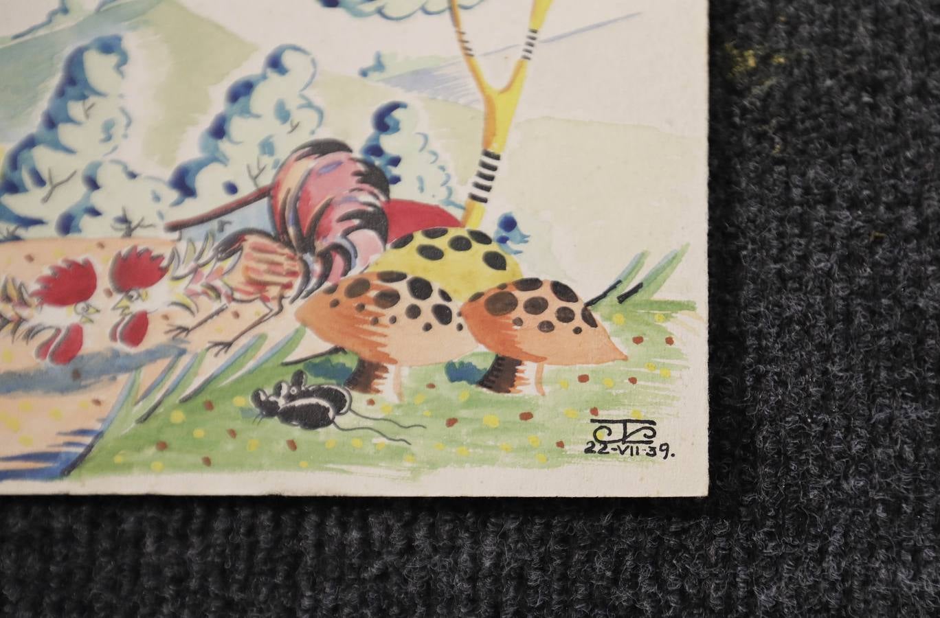 María José y Rosa María Trías Vargas han entregado las obras de Escobar a la Galería ABC de Sevilla