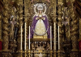 Retirada del culto la Virgen de la O