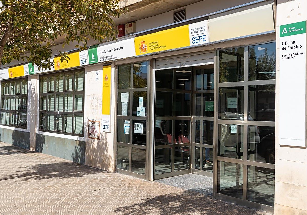 Imagen de una oficina del SEPE en Andalucía