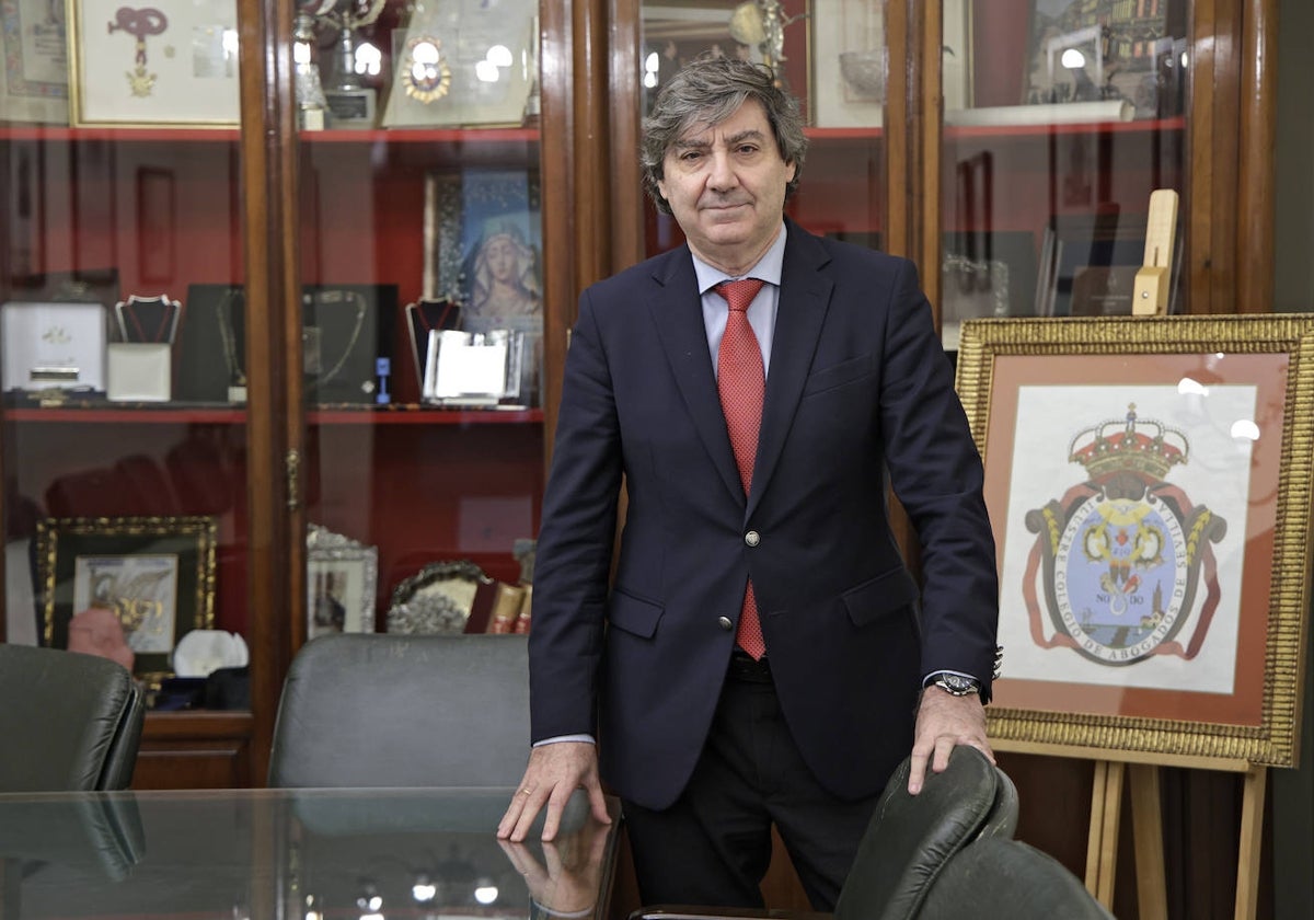 Óscar Fernández León, decano del Colegio de Abogados de Sevilla