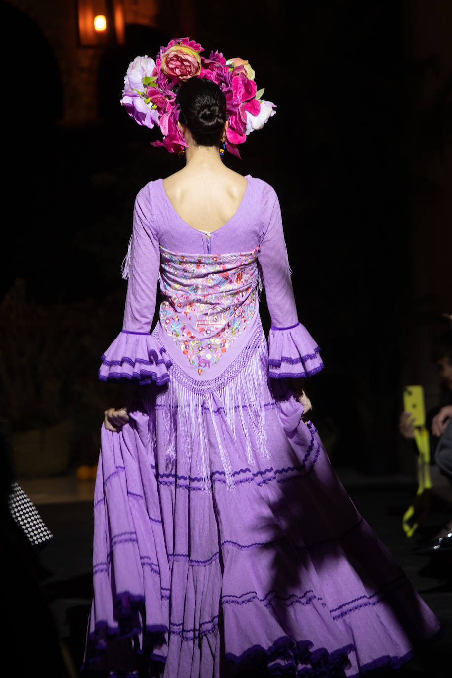 Rocío Peralta celebra su 15 aniversario en la moda flamenca con &#039;Inspiración&#039; en la Fundación Cajasol de Sevilla, en imágenes