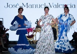 El desfile de José Manuel Valencia en We Love Flamenco 2024, en imágenes