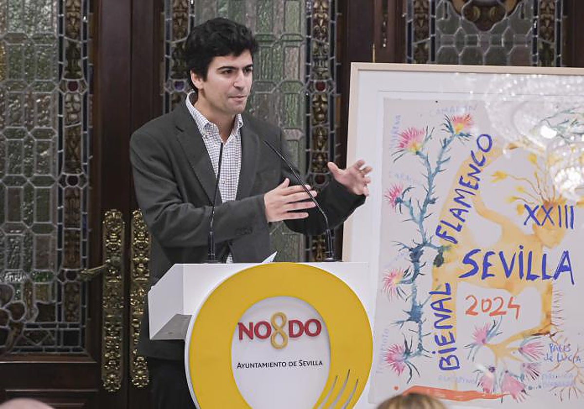 Luis Ybarra, director de la Bienal de Flamenco de Sevilla