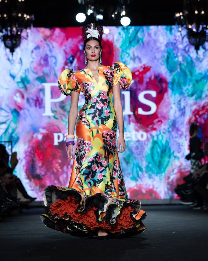 Imágenes de los modelos presentados por Paco Prieto en el We Love Flamenco 2024